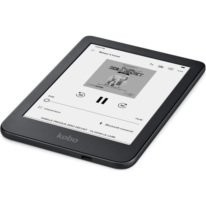 Liseuse KOBO Clara 2E - 6" - 16 Go - Bleu océan