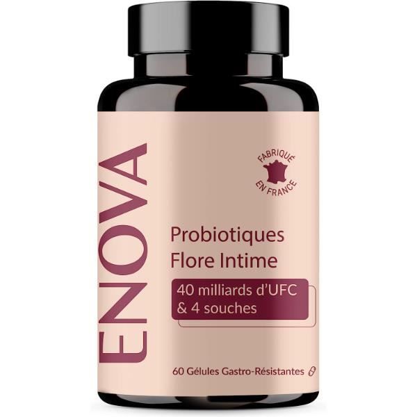 Probiotique Flore Intime - Jusqu'à 40 Milliards UFC/Jour - Intima - Fabriqué en France