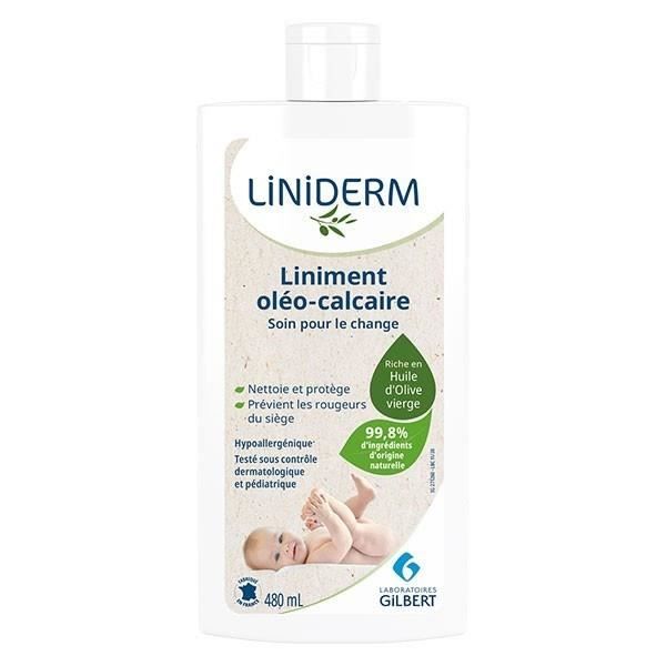 Liniment Oléo-Calcaire - Gilbert Liniderm - Soin pour le Change 480 ml