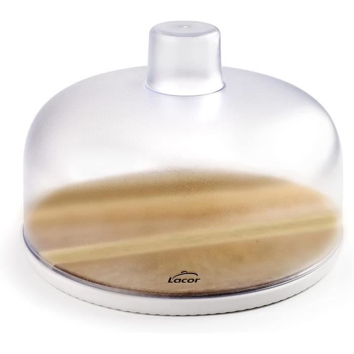 Cloche alimentaire couvre fromage unité Lacor