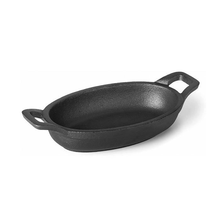 PLAT OVALE MAGMA S-TABLEAU EN BOIS 15X10