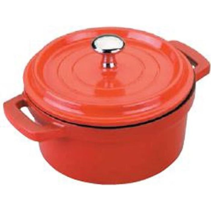 LACOR Cocotte ronde 4610811 14cm Tous feux vitocéramique, électrique, gaz et induction