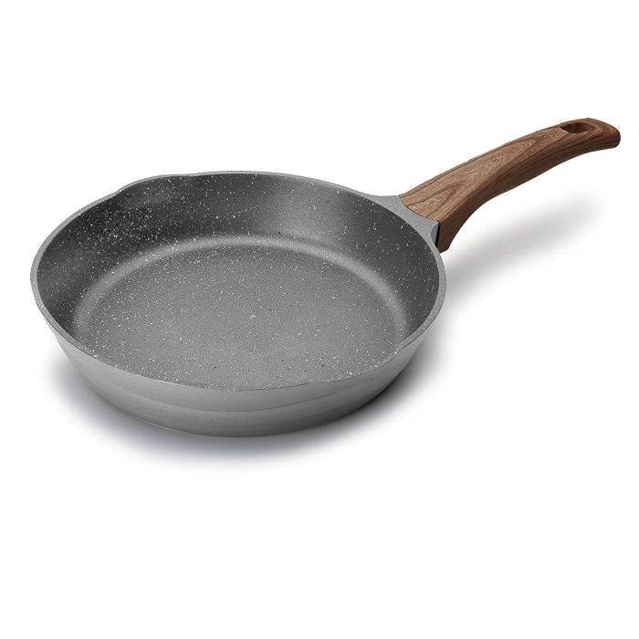 Poêle - Lacor - Stilo - Aluminium - 28 cm - Écologique et résistant aux rayures