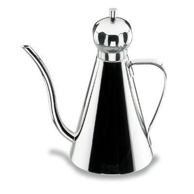 Lacor - Huilier conique 0.5L — Inox & bouchon caoutchouc, compatible lave‑vaisselle