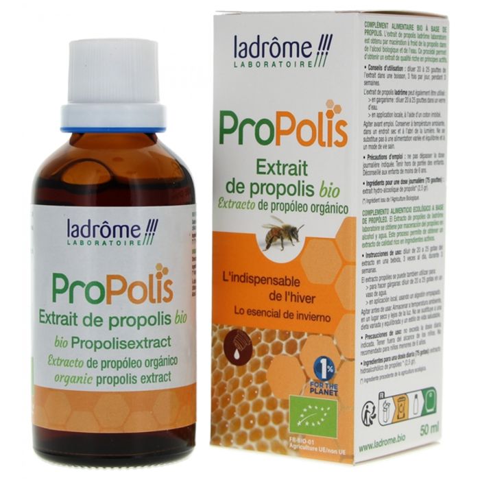Ladrôme Propolis – Extrait de Propolis Bio 50 ml