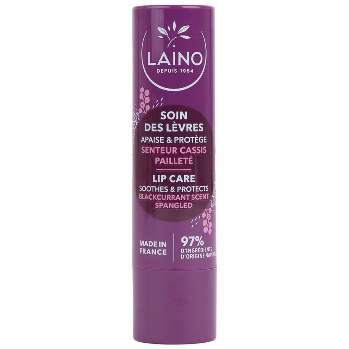 Laino Stick Lèvres Cassis Pailleté 4g