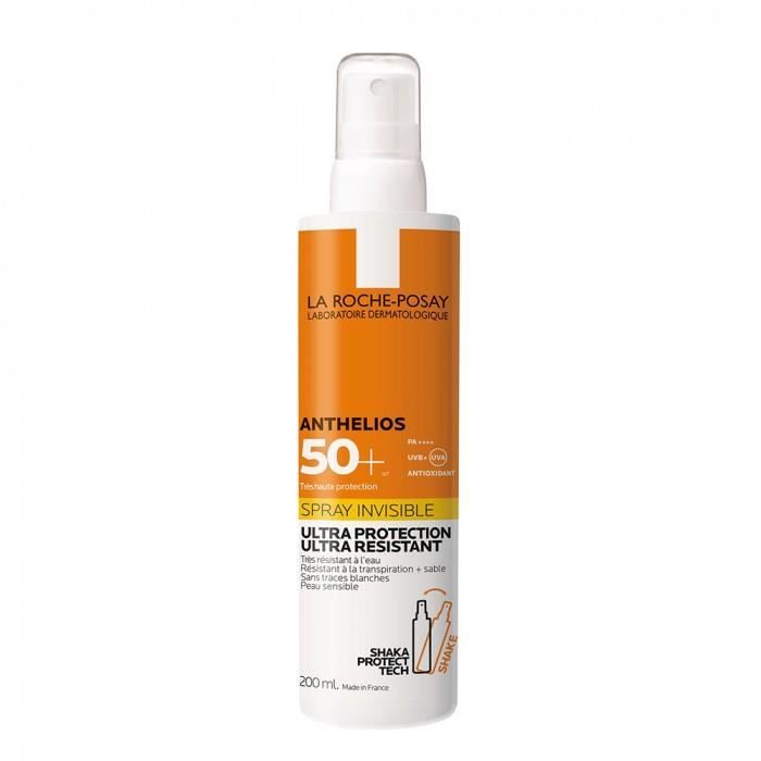 La Roche Posay Anthelios Crème Solaire Spray Invisible Corps SPF50+ 200ml