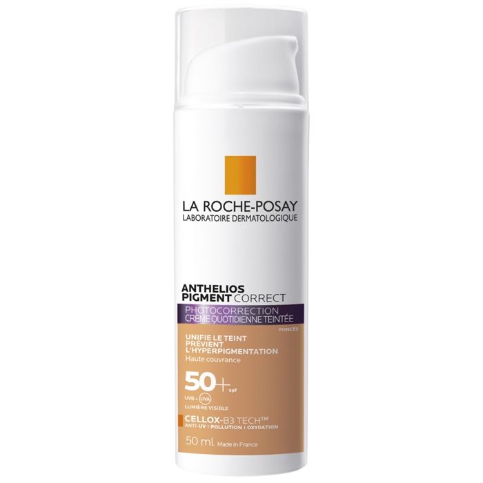 Anthelios-La Roche-Posay Anthelios Pigment Correct Soin Solaire Quotidien Photocorrection Spf50+ 50 ml