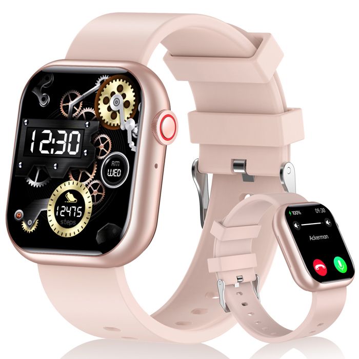 Montre Intelligente Ultra 8 Sport Etanche IP68 Avec Appel Bluetooth Smartwatch pour Surveillance de La SantéModes Sportifs-noir