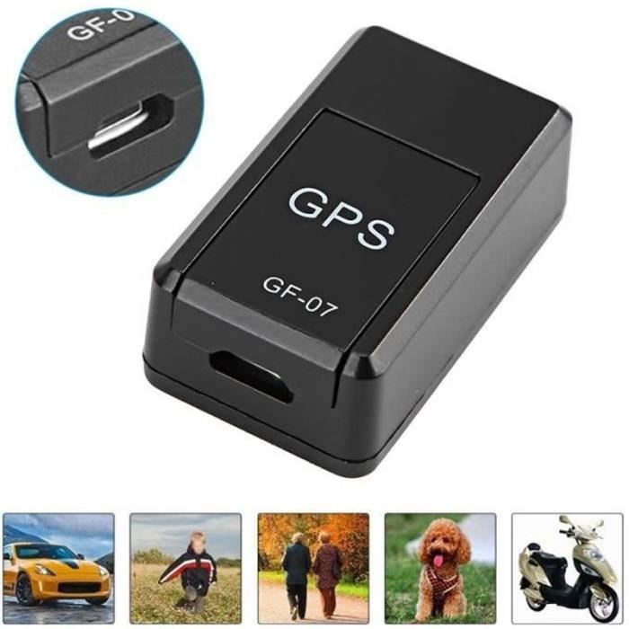 LOCALISATION - FILATURE - TRACAGE GPS Localisateur de voiture en temps réel de mini GPS Mini tracker GPS GF-07 HB038 -ZOO
