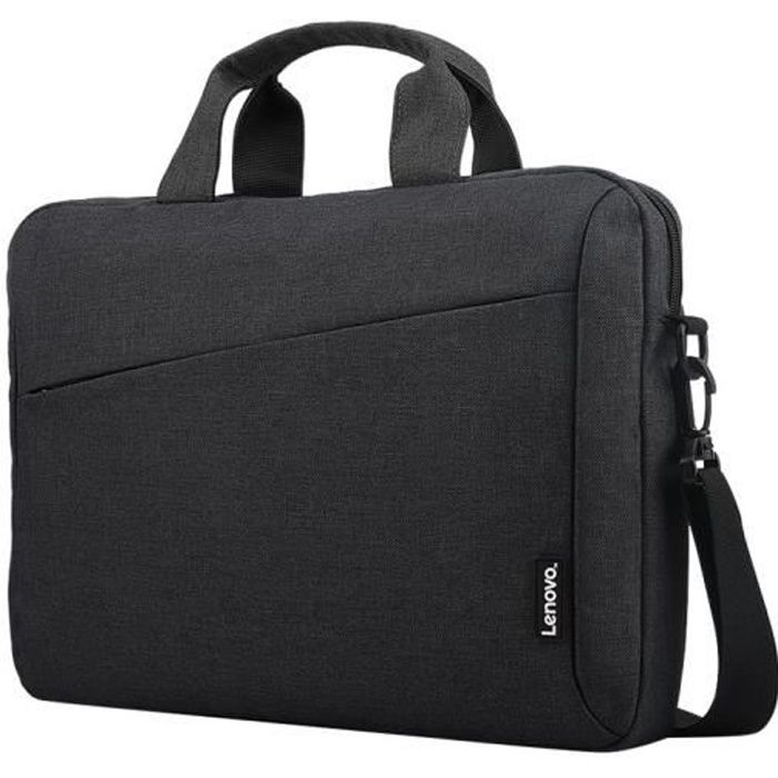 LENOVO Sacoche PC Portable 15,6" - T210 - Tissu hydrofuge - Noir intérieur bleu