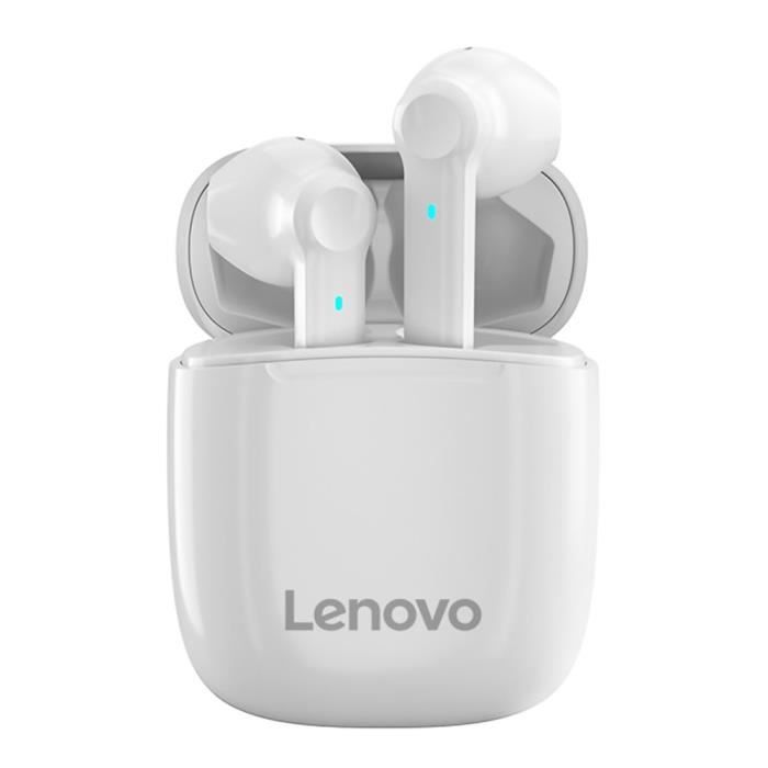 Lenovo XT89 TWS Écouteur Sans Fil Touch Control Sports Casque Étanche - Blanc