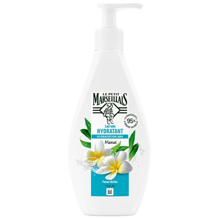 Le Petit Marseillais Lait Soin Hydratant Monoï Peaux Sèches 250 ml