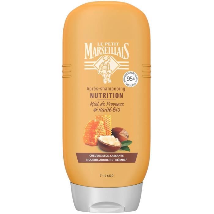 Le Petit Marseillais Shampooing Nutrition Miel de Provence et Karité 200ml