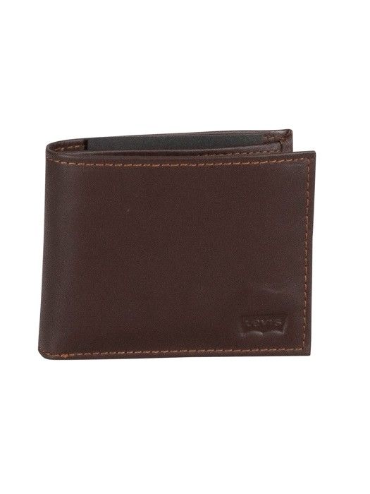 Levi's Pour des hommes Portefeuille en cuir Casual Classics, marron