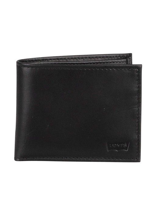 Levi's Pour des hommes Portefeuille en cuir Casual Classics, Noir