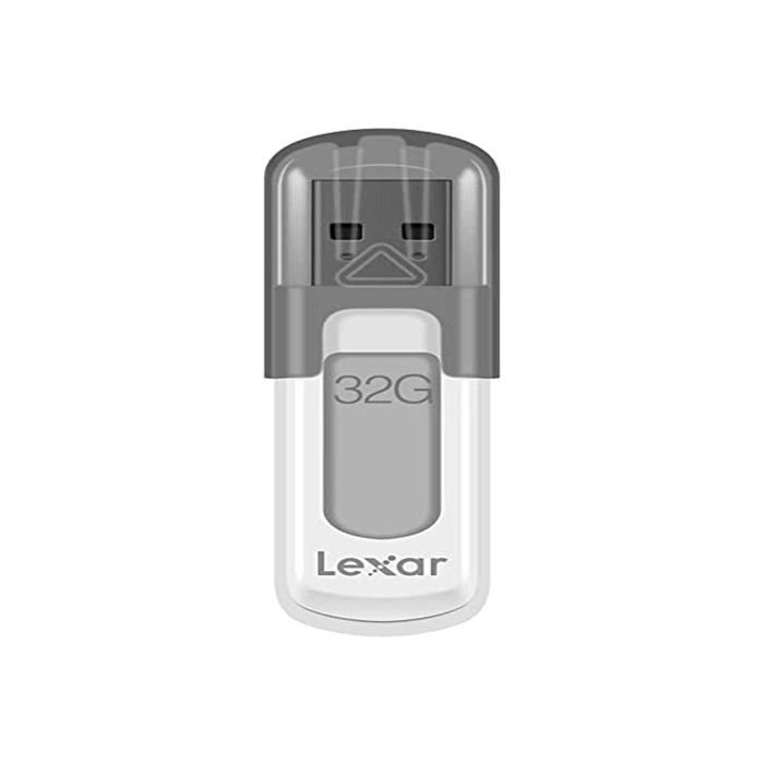 Clé USB - LEXAR - JumpDrive V100 - 32Go - USB 3.0 - Grise