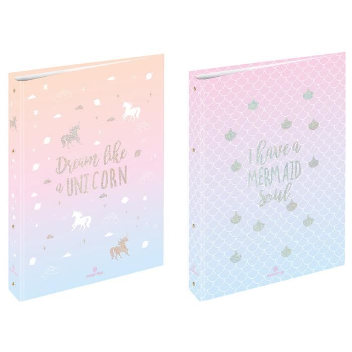 Classeur A4 Dream Like a Unicorn 33 CM - Licorne