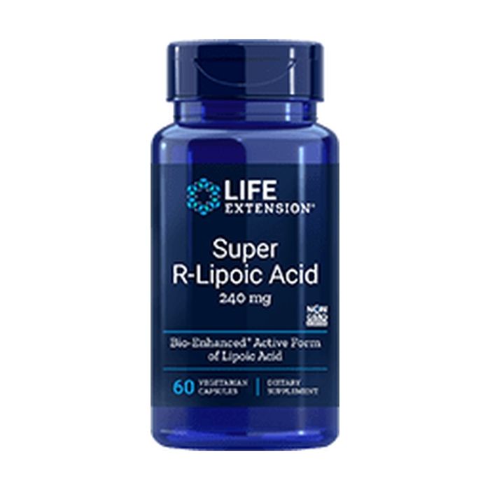 Life Extension, l'acide R-lipoïque Super,300 mg,60 capsules végé.