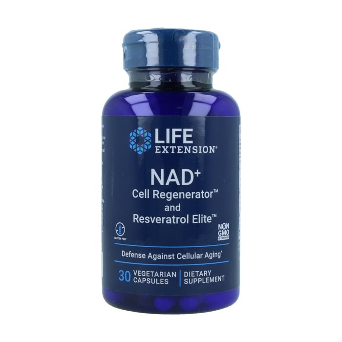 Compléments alimentaires LIFE EXTENSION Optimized Nad Cell Regenerator And Resveratrol Bleu marine
