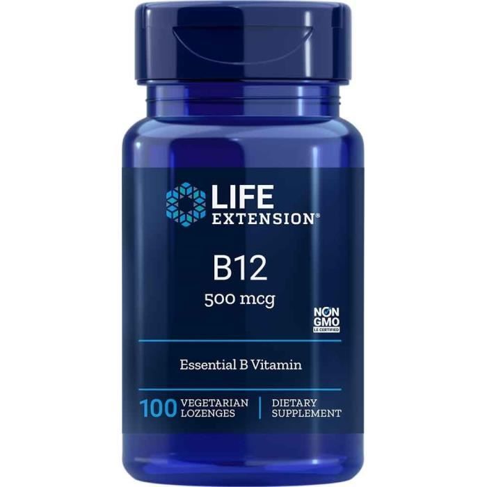 Compléments alimentaires LIFE EXTENSION Vitamin B12 Bleu marine