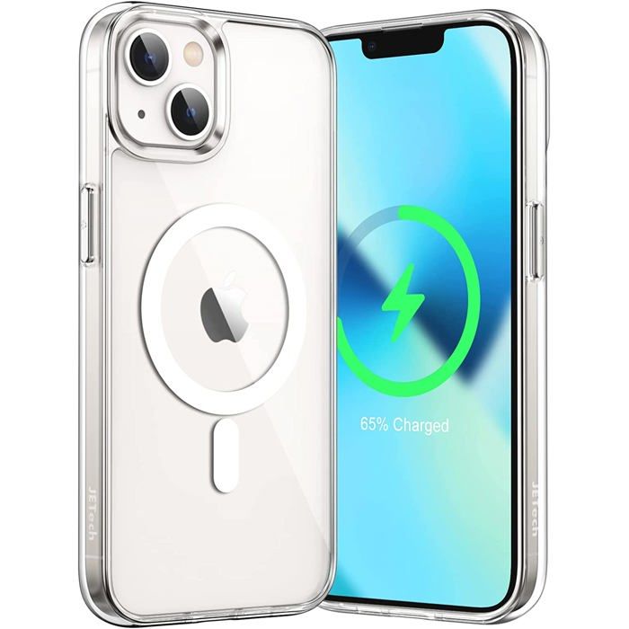 Coque Silicone Transparente Compatible Magsafe Pour iPhone 13 Little Boutik© Protection Antichoc