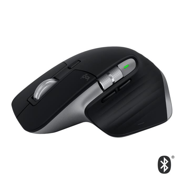 Souris - Ergonomique - Logitech - MX Master 3 - Défilement ultra-rapide - Pour Mac -  Noir