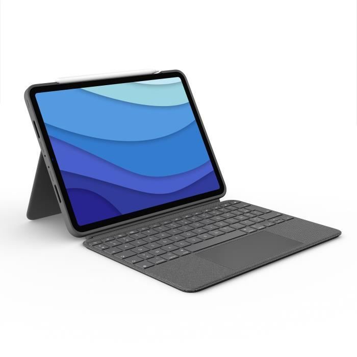 Clavier et étui - Tablette - Logitech - COMBO TOUCH IPAD PRO 11 - 1re, 2e, 3e et 4e générations - APPLE