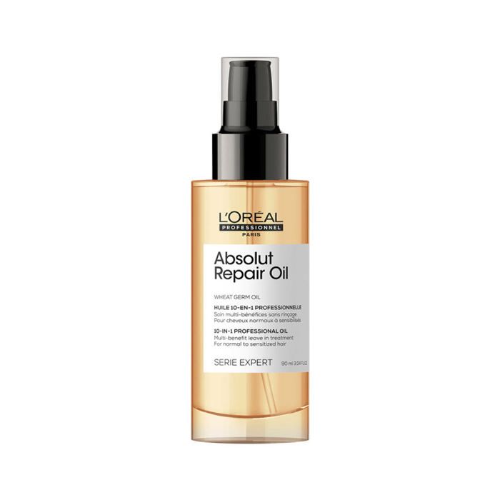 Huile 10-en-1 - L'Oréal Professionnel - Serie Expert - 90ml - Réparateur - Brillance