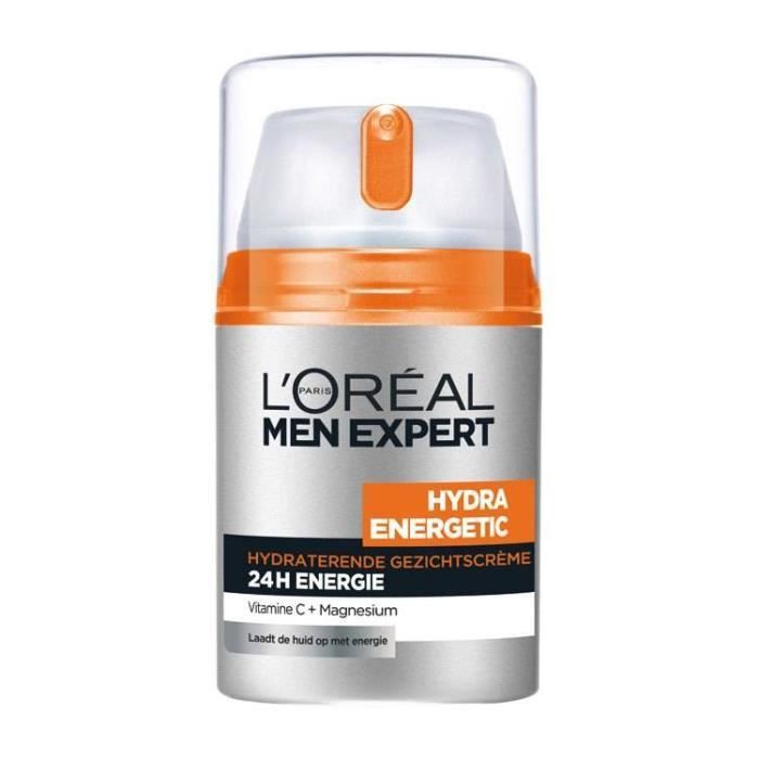 L'OREAL MEN EXPERT - Soin Hydratant - HYDRA ENERGETIC - 50ml