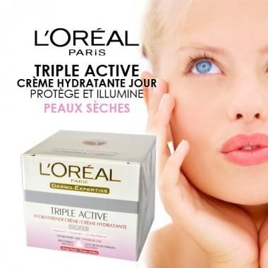 L'Oréal - Triple Active Crème hydratante peaux …