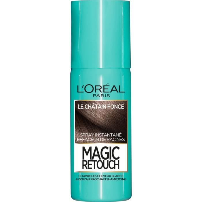 Coloration temporaire Magic Retouch Spray Racines L'OREAL PARIS - Châtain Foncé - 75 ml