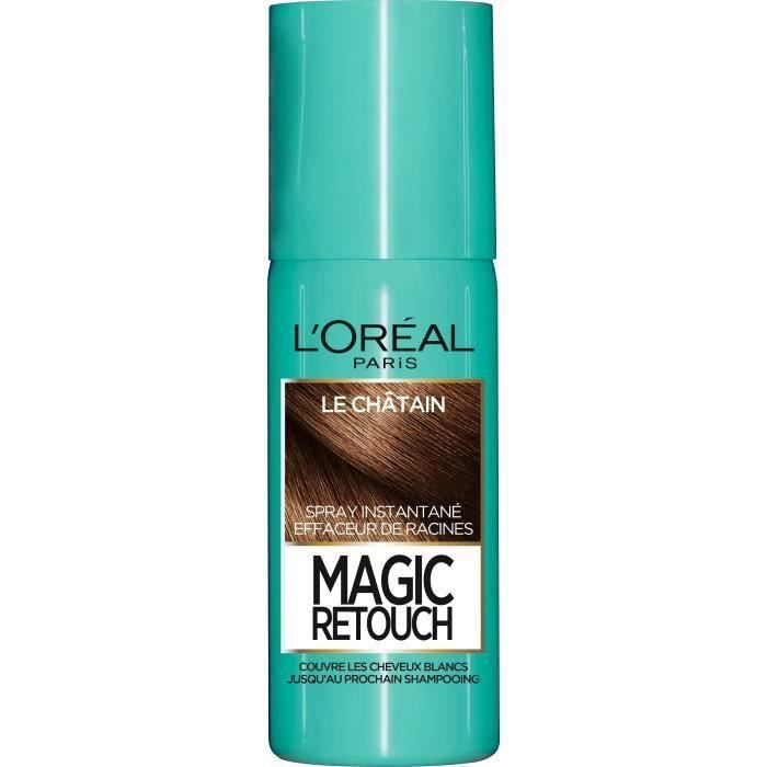 Coloration temporaire Magic Retouch Spray L'OREAL PARIS - Châtain - 75 ml
