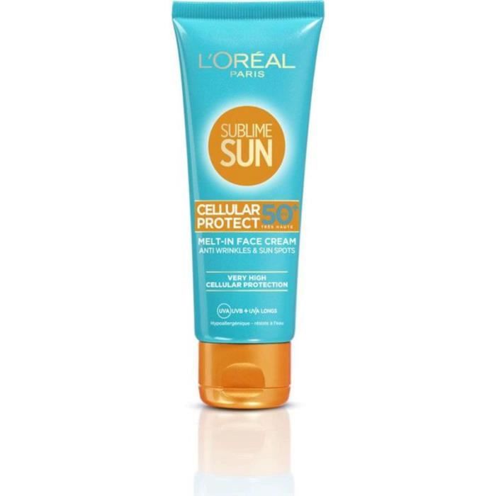 L'OREAL PARIS Sublime sun  Protect creme visage fps 50 75ml