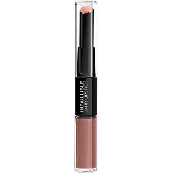 114 Ever Nude - Rouge à lèvres Infaillible DUO 24H de L'Oréal Paris