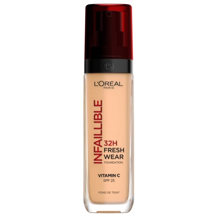 Fond de teint L'OREAL PARIS INFAILLIBLE - Longue tenue 32h - Lin Naturel