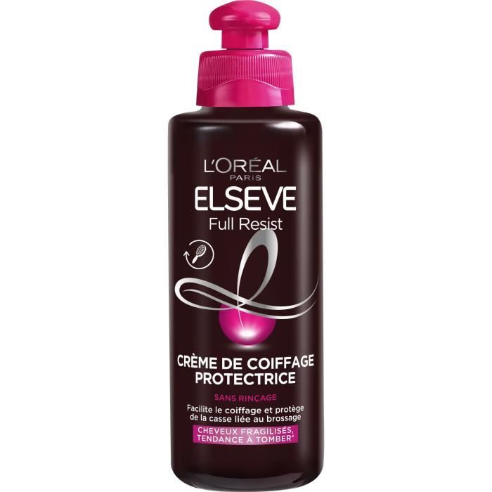Crème de Coiffage Elsève Full Resist L'OREAL PARIS - Protectrice enrichie en Compléments Capillaires - 200 ml