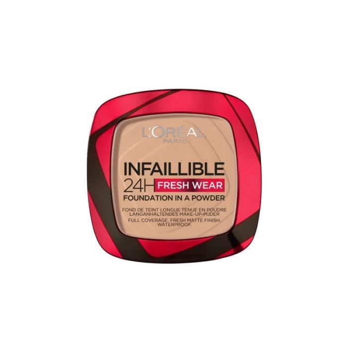 L'Oréal Paris Infaillible 24h Fresh Wear Fond de Teint Poudre N°120 Vanille 9g