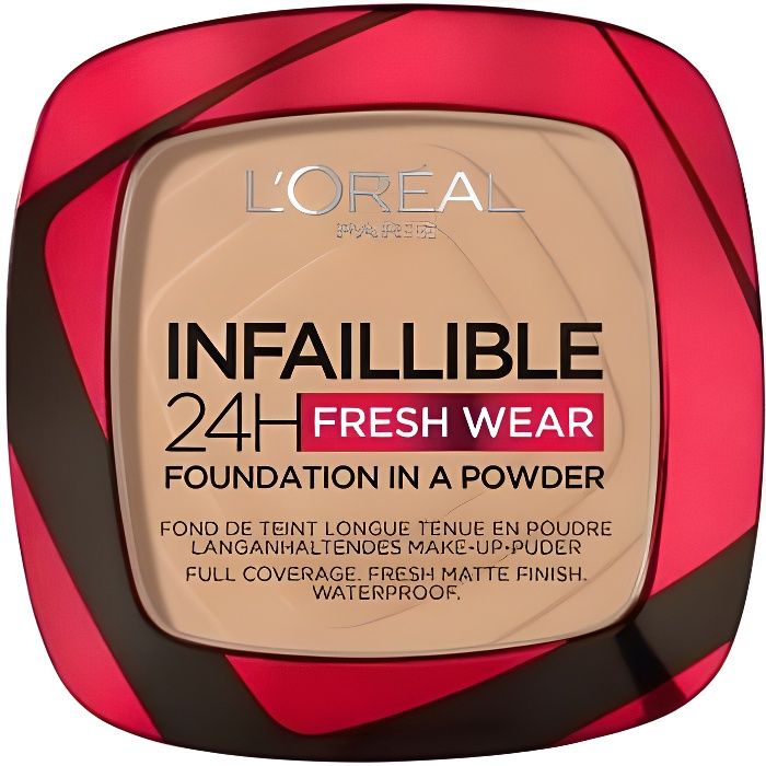 L'Oréal Paris Infaillible 24H Fond de Teint en Poudre 140 Beige Doré