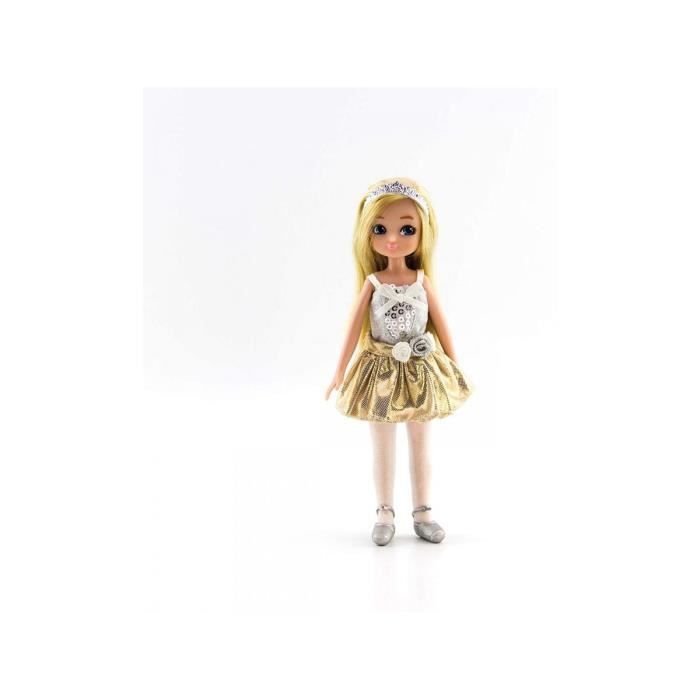 Poupée Lottie lac des cygnes - LOTTIE - Ballerine - 18 cm - Or brillant - Enfant - Mixte