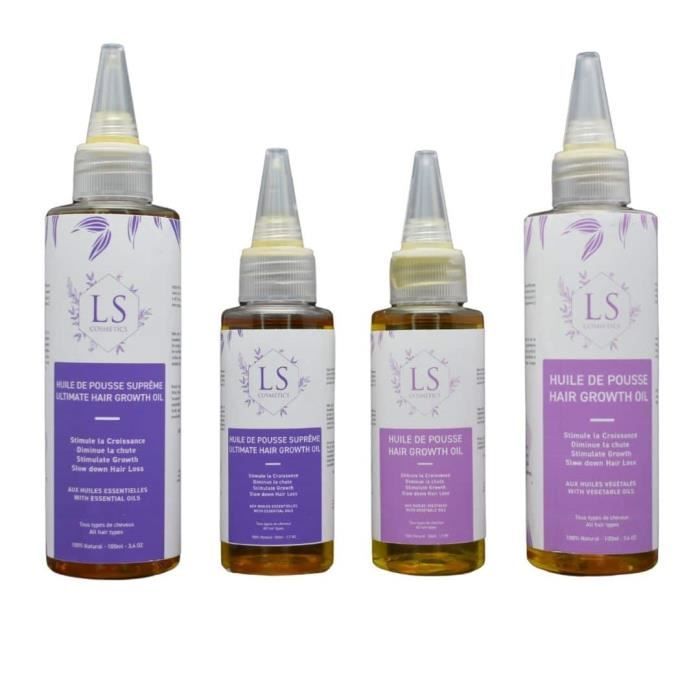 Huile de pousse suprême aux huiles essentielles 50ml