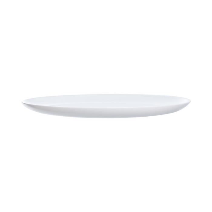 Assiette blanche à pizza 32 cm - Friend's Time - Luminarc Blanc