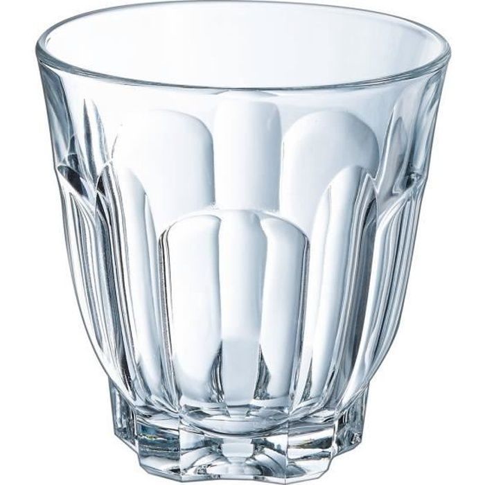 Verres - Le Verre Français - Charlotte - 24 cl - Transparent - Lot de 6 pièces