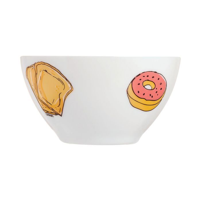 Bol 50 cl Mix Pop Gourmandise - Luminarc 68 Blanc