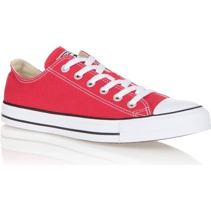 CONVERSE Baskets All Star OX Chaussures - Rouge - Mixte