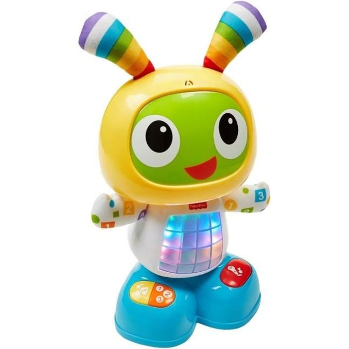 Jouet d'éveil interactif - Fisher-Price - BeBo le Robot - Mixte - 9 mois et +