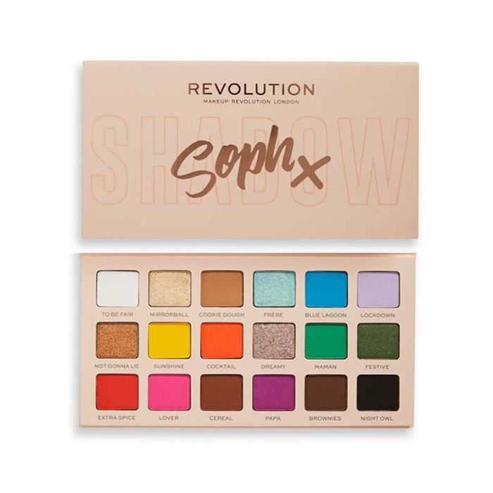 Revolution - Palette de fard à paupières Soph X - Super Spice