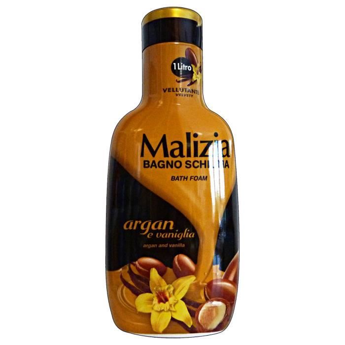 MALIZIA Bagno argan/vaniglia 1 lt. - Bain moussant