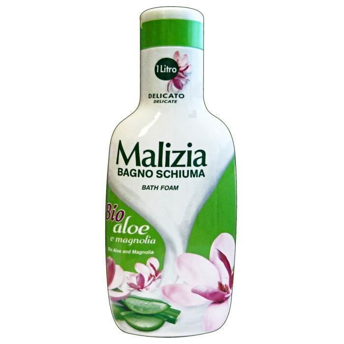 MALIZIA Bagnoschiuma bio aloe/magnolia 1 lt.