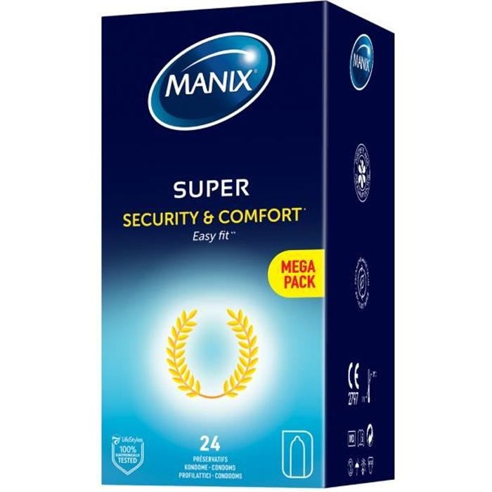 Préservatifs Manix Super x24